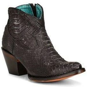 EXOTIC FULL PYTHON BOOTIES - SNIP TOE
